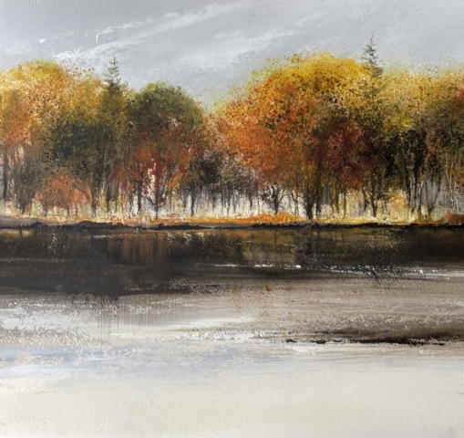 Slow and gentle £440 Available at B Art Fair, Kelso 14/15/16 April
