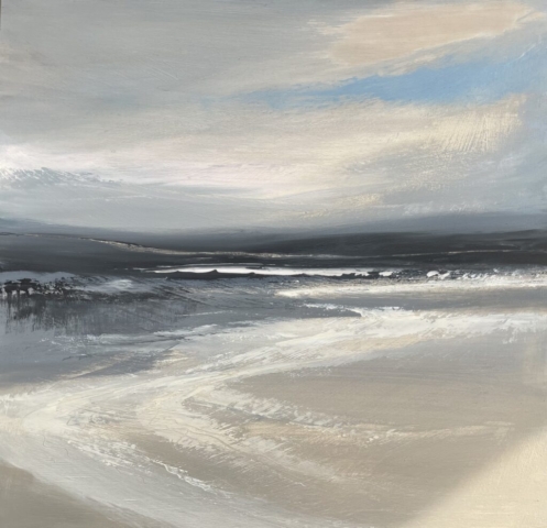 Srrandline solitude £520 Available at Borders Art Fair, Kelso 14/15/16 April