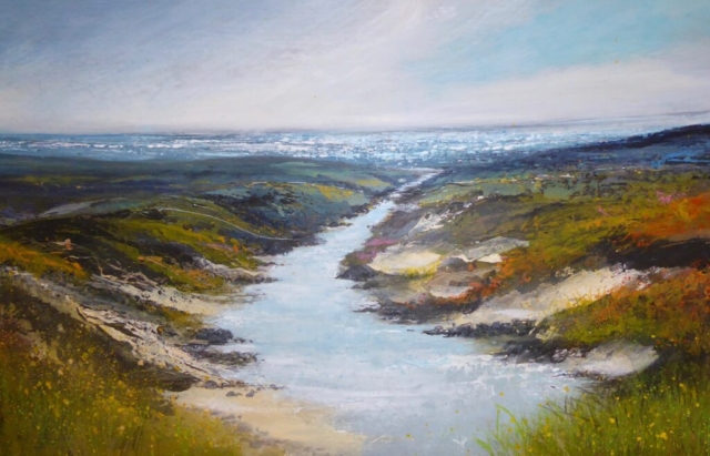 No sign on the otter 50x35cm SOLD