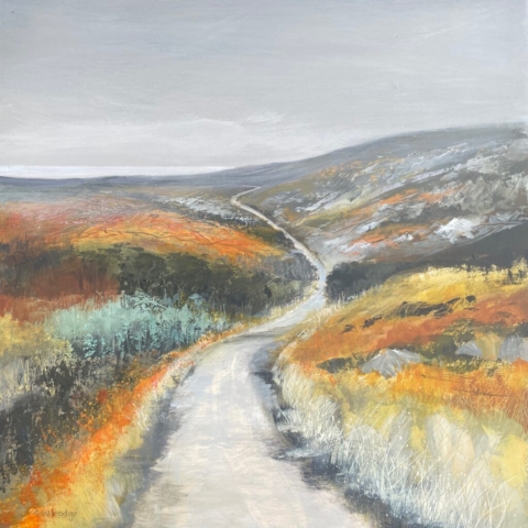 Calum's Road m/m on board 50x50cm SOLD
