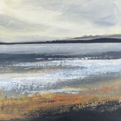 Across the Forth m/m, 50cm x 50cm SOLD
